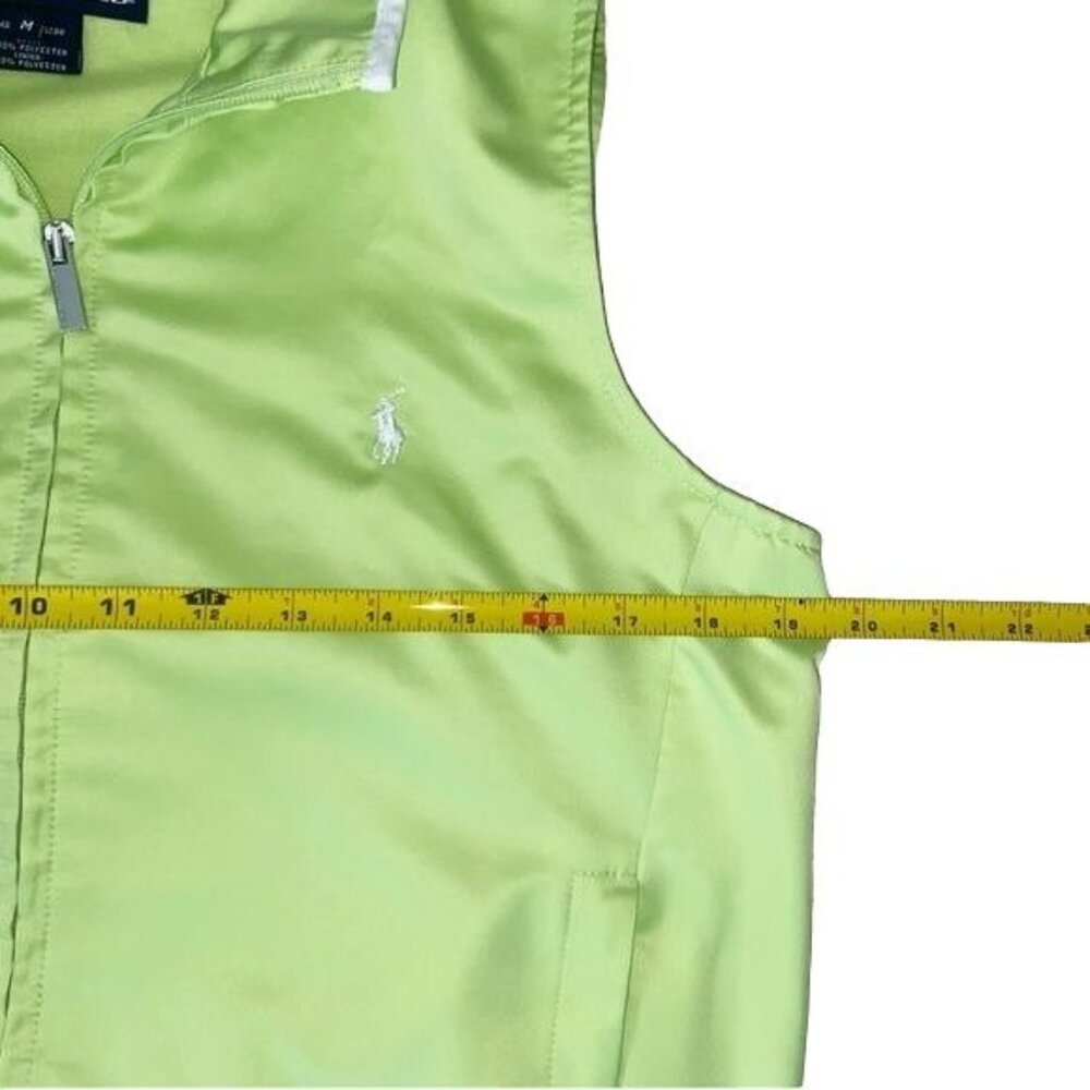 Ralph Lauren Vintage GOLF Sateen Vest Size Medium - Picture 8 of 8